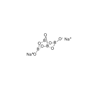 无水四硼酸钠 cas：1330-43-4