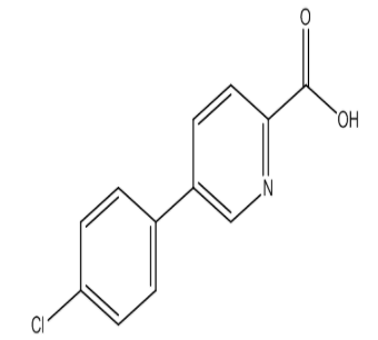 5-(4-氯苯基)皮考啉酸，cas87789-85-3