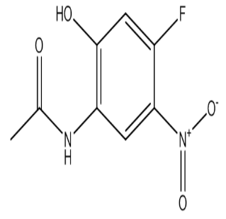 N-(4-Fluoro-2-hydroxy-5-nitrophenyl)acetamide，cas137589-57-2
