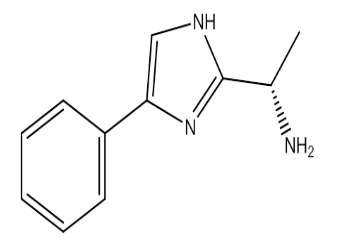 S)-1-(4-苯基-1H-咪唑-2-基)乙胺盐酸盐，cas1245649-51-7