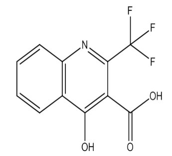 4-Hydroxy-2-(trifluoromethyl)quinoline-3-carboxylic acid，cas75999-60-9