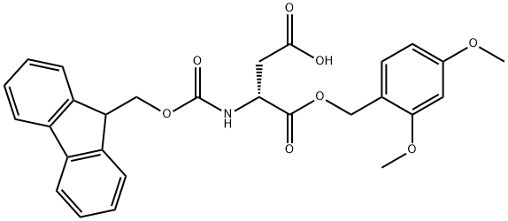 N-芴甲氧羰基-D-天冬氨酸 1-(2,4-二甲氧基苄基)酯,CAS:200335-63-3