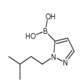 (1-Isopentyl-1H-pyrazol-5-yl)boronic acid，cas847818-66-0