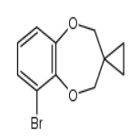 6-Bromo-2,4-dihydrospiro[benzo[b][1,4]dioxepine-3,1&#039;-cycloprope]，cas1334499-94-3