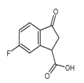 6-Fluoro-3-oxo-2,3-dihydro-1H-indene-1-carboxylic acid，cas869722-94-1