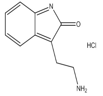 3-(2-氨基乙基)吲哚啉-2-酮盐酸盐，cas 60716-71-4