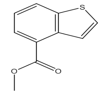 苯并[B]噻吩-4-甲酸甲酯，cas100590-43-0