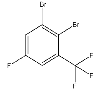 1,2-Dibromo-5-fluoro-3-(trifluoromethyl)benzene，cas1027511-90-5