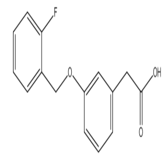 3-邻氟苄氧基苯乙酸，cas902837-14-3