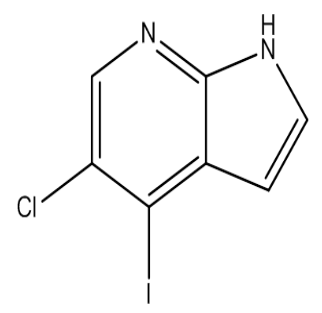 5-Chloro-4-iodo-1H-pyrrolo[2,3-b]pyridine，cas1020056-77-2