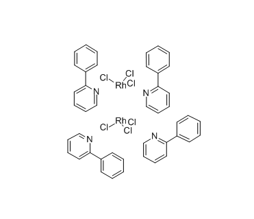 Chlorobis(2-phenylpyridine)rhodium(III) dimer cas： 33915-80-9