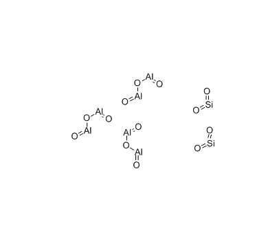 硅酸铝 cas：1302-93-8