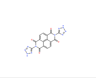 Benzo(lmn)(3,8)phenthroline-1,3,6,8(2H,7H)-tetrone,2,7-bis(2H-tetrazol-5-yl)-，cas429693-19-6