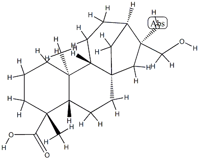 ent-16beta,17-二羟基-19-异贝壳杉烷酸,CAS:3301-61-9