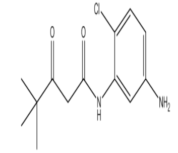 N-(5-氨基-2-氯苯基)-4,4-二甲基-3-氧代戊酰胺，cas59191-99-0