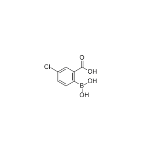 2-羧基-4-氯苯基硼酸 cas：850568-07-9