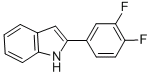 2-(3,4-二氟苯基)吲哚,cas:68290-36-8