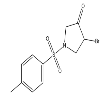 4-溴-1-甲苯磺酰吡咯烷-3-酮，cas170456-82-3