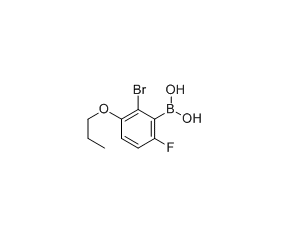 2-溴-6-氟-3-丙氧基苯硼酸 cas：849052-20-6