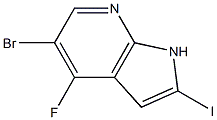 5-BromO-4-FLUORO-2-IODO-7-AZAINDOLE,cas:1234616-48-8