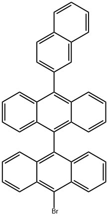 10-溴-10&#039;-(2-萘基)-9,9&#039;-联蒽,CAS:1172087-81-8