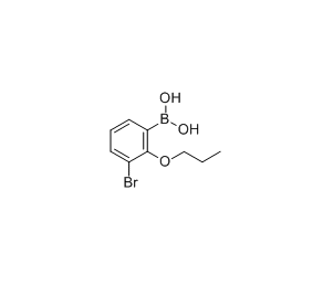 3-溴-2-丙氧基苯硼酸 cas：848779-86-2