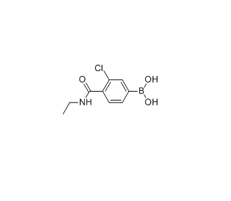 3-氯-4-(N-乙基氨甲酰基)苯基硼酸 cas：850589-40-1