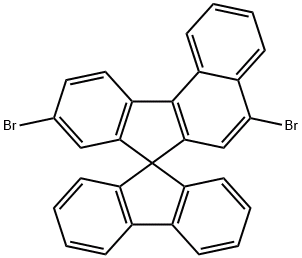 5,9-二溴螺[7H-苯并[C]芴-7,9&#039;-[9H]芴],CAS:1242570-65-5