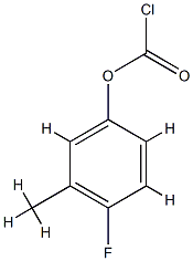 3-甲基-4-氟苯氧甲酰氯,cas:1001095-14-2