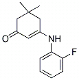 3-[(2-氟苯基)氨基]-5,5-二甲基环己-2-烯-1-酮,cas:145657-36-9