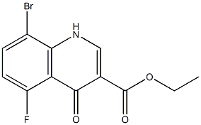 8-Bromo-5-fluoro-4-oxo-1,4-dihydro-quinoline-3-carboxylic acid ethyl ester,cas:1000815-27-9