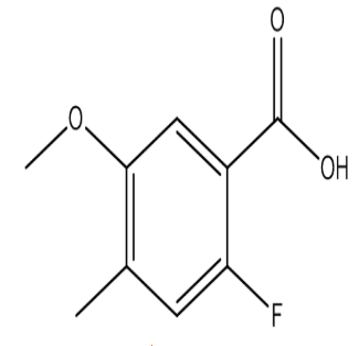 2-氟-5-甲氧基-4-甲基苯甲酸，cas870221-15-1