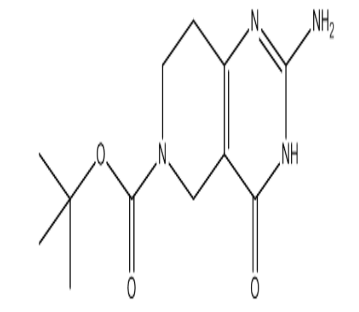 2-氨基-4-氧代-3,5,7,8-四氢吡啶并[4,3-D]嘧啶-6(4H)-羧酸叔丁酯，cas1000386-01-5