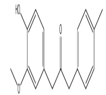 1-(4-羟基-3-甲氧基苯基)-3-(4-甲基苯基)丙-2-酮，cas134612-39-8