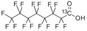 Octoic-1-13C acid,2,2,3,3,4,4,5,5,6,6,7,7,8,8,8-pentadecafluoro- (9CI),cas:864071-09-0