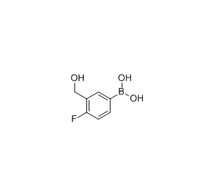 4-氟-3-(羟甲基)苯基硼酸 cas：481681-02-1