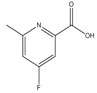 4-Fluoro-6-methylpicolinic acid，cas1060805-99-3