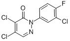 4,5-二氯-2-(3-氯-4-氟苯基)-2,3-二氢吡嗪-3-酮,cas:72396-65-7
