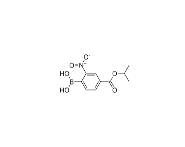 4-(异丙氧基羰基)-2-硝基苯硼酸 cas：1150114-61-6