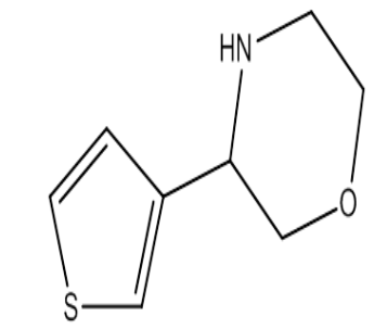 3-(噻吩-3-基)吗啉，cas1270385-91-5