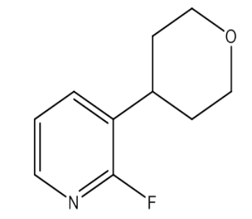 2-Fluoro-3-(tetrahydro-2H-pyr-4-yl)pyridine，cas1227176-92-2