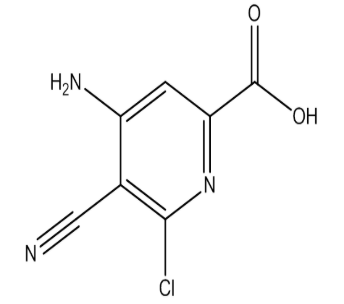 4-氨基-6-氯-5-氰基皮考啉酸|cas904311-41-7