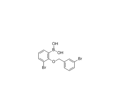 3-溴-2-(3&#039;-溴苄氧基)苯基硼酸|cas：849062-27-7