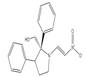 ((2S)-1-(-2-Nitrovinyl)-2,3-diphenylpyrrolidin-2-yl)methol|cas223714-08-7