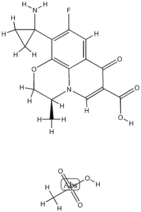 甲磺酸帕珠沙星,CAS:163680-77-1