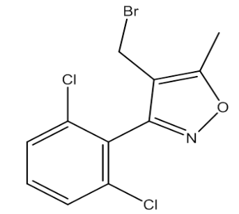 4-(Bromomethyl)-3-(2,6-dichlorophenyl)-5-methylisoxazole|cas287176-81-2