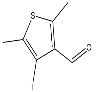 4-Iodo-2,5-dimethylthiophene-3-carbaldehyde|cas30187-32-7