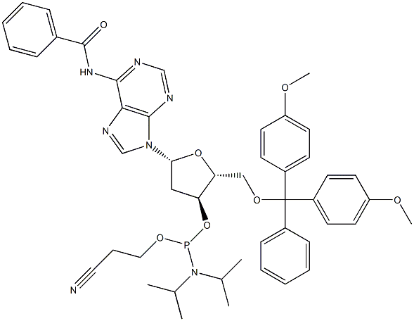 Bz-2&#039;-脱氧腺苷亚磷酰胺单体, CAS号： 98796-53-3