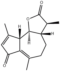 (3S,3AS,9AS,9BS)-3,3A,4,5,9A,9B-六氢-3,6,9-三甲基并[4,5-B]呋喃-2,7-二酮, CAS号： 17946-87-1