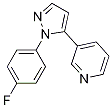3 - (1 - (4 -氟苯基)-1H -吡唑-5基)吡啶, CAS号： 1269291-20-4